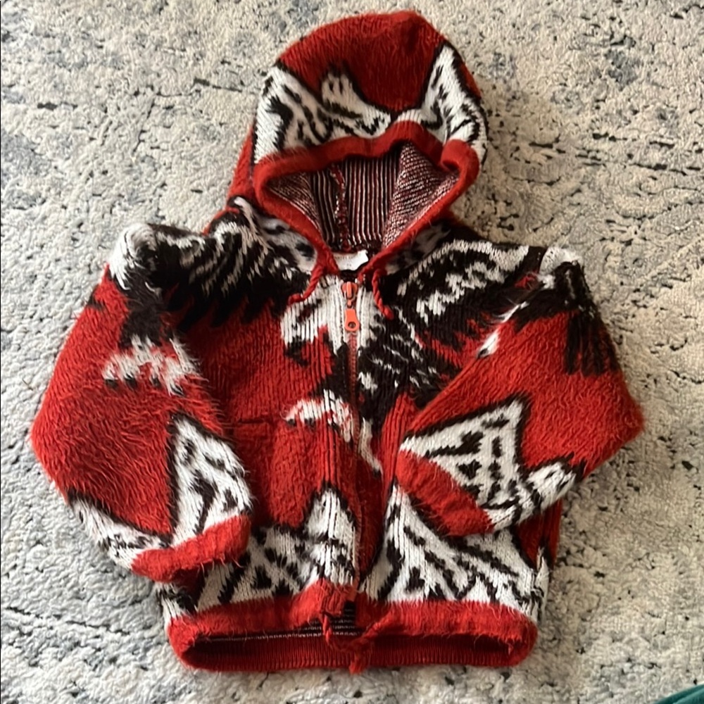 Eagle and mountain toddler jacket